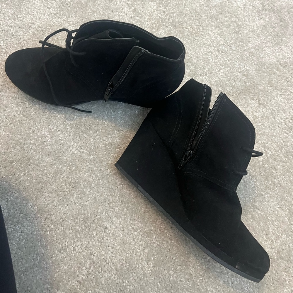 Black booties